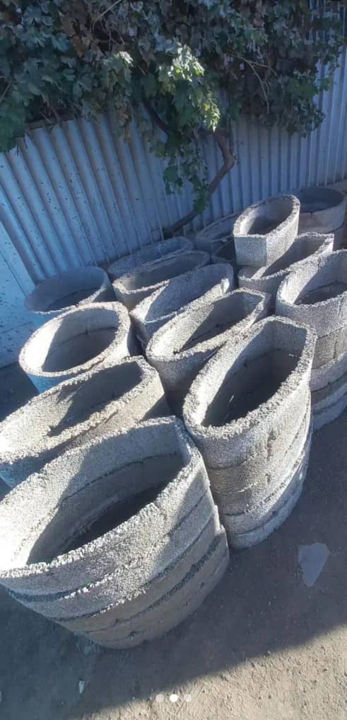 تولید و فروش نای سیمانی و حفره چاه شریفیان در کرمان